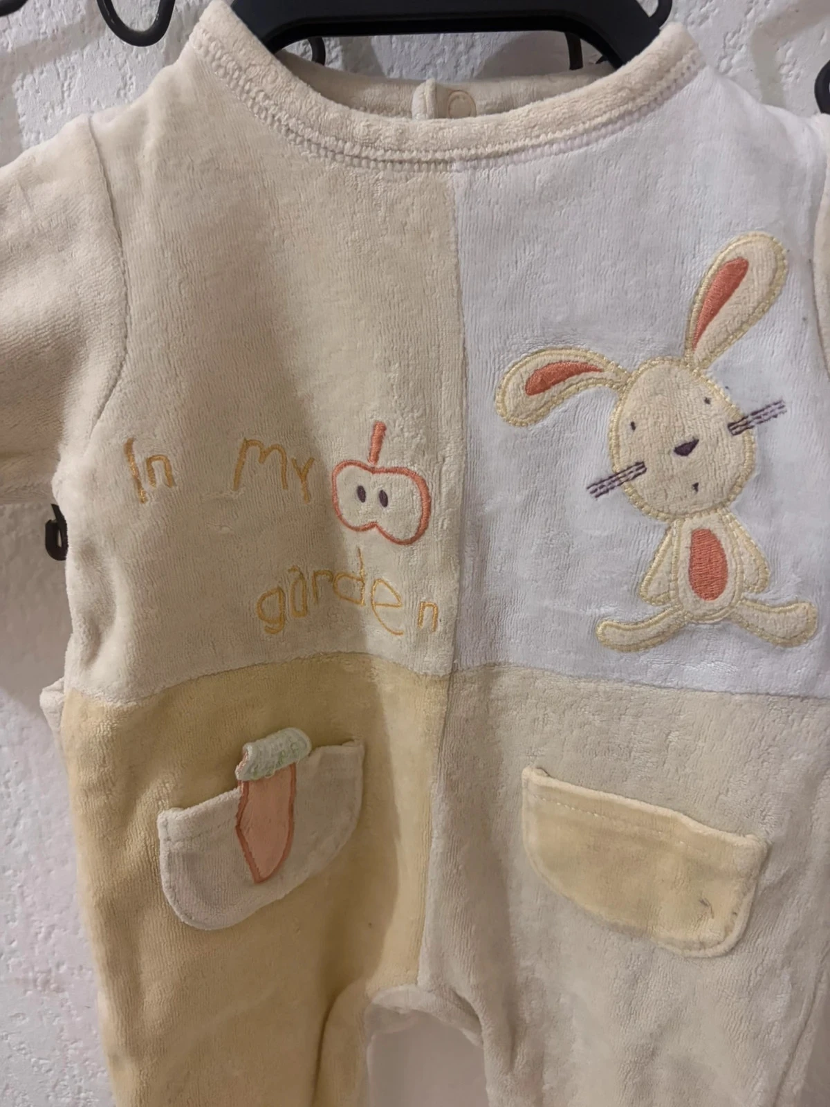 🔵 Set van 3 fluwelen en zachte katoenen pyjama's voor pasgeborenen tot 3 maanden – photo 11